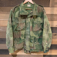 1950’s 1956 Belgian Brushstroke Camo Paratrooper Jacket Large
