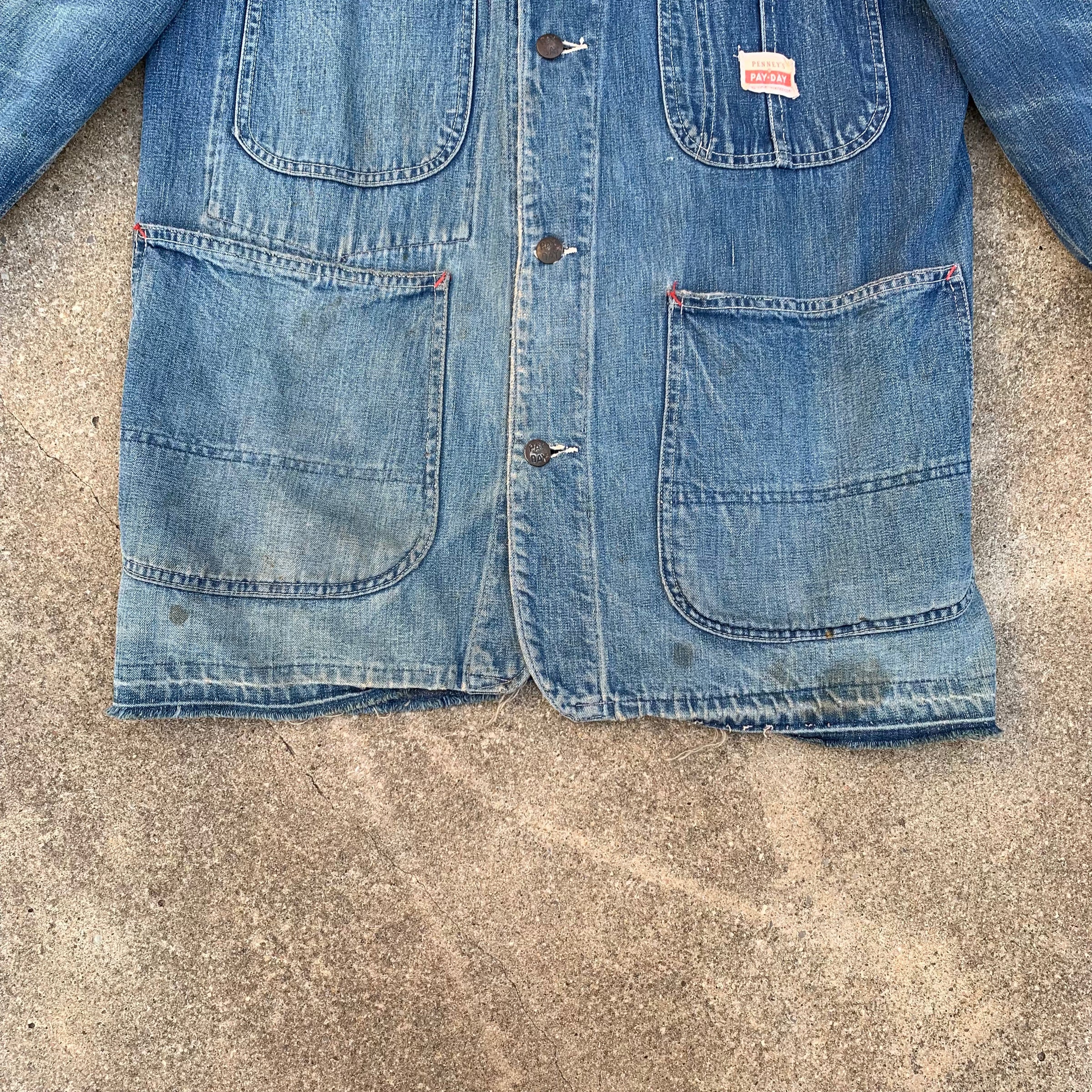 1950’s Payday Denim Chore Coat Medium