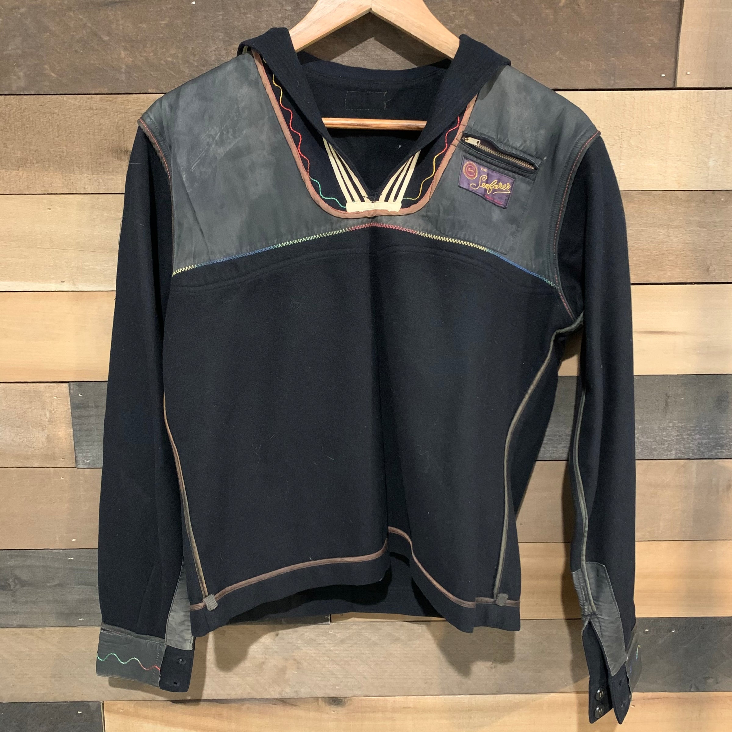 1950’s Seafarer Liberty Cuff US Navy Uniform Top Small