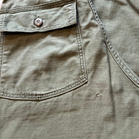 1960's Vietnam War OG-107 Fatigue Pants 30" x 26.5"