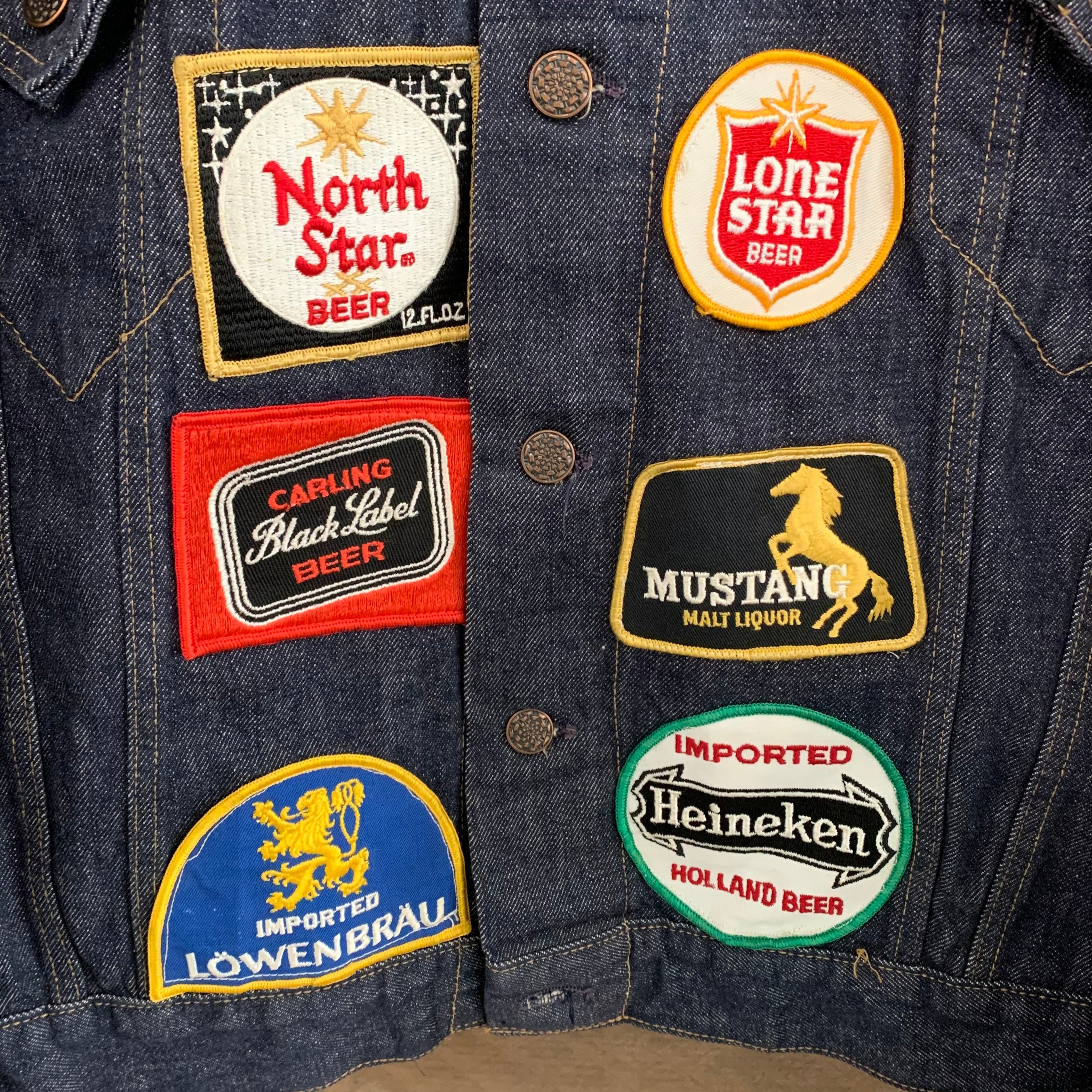 1970’s Roebuck Type 3 Jacket w/ Beer Patches L/XL