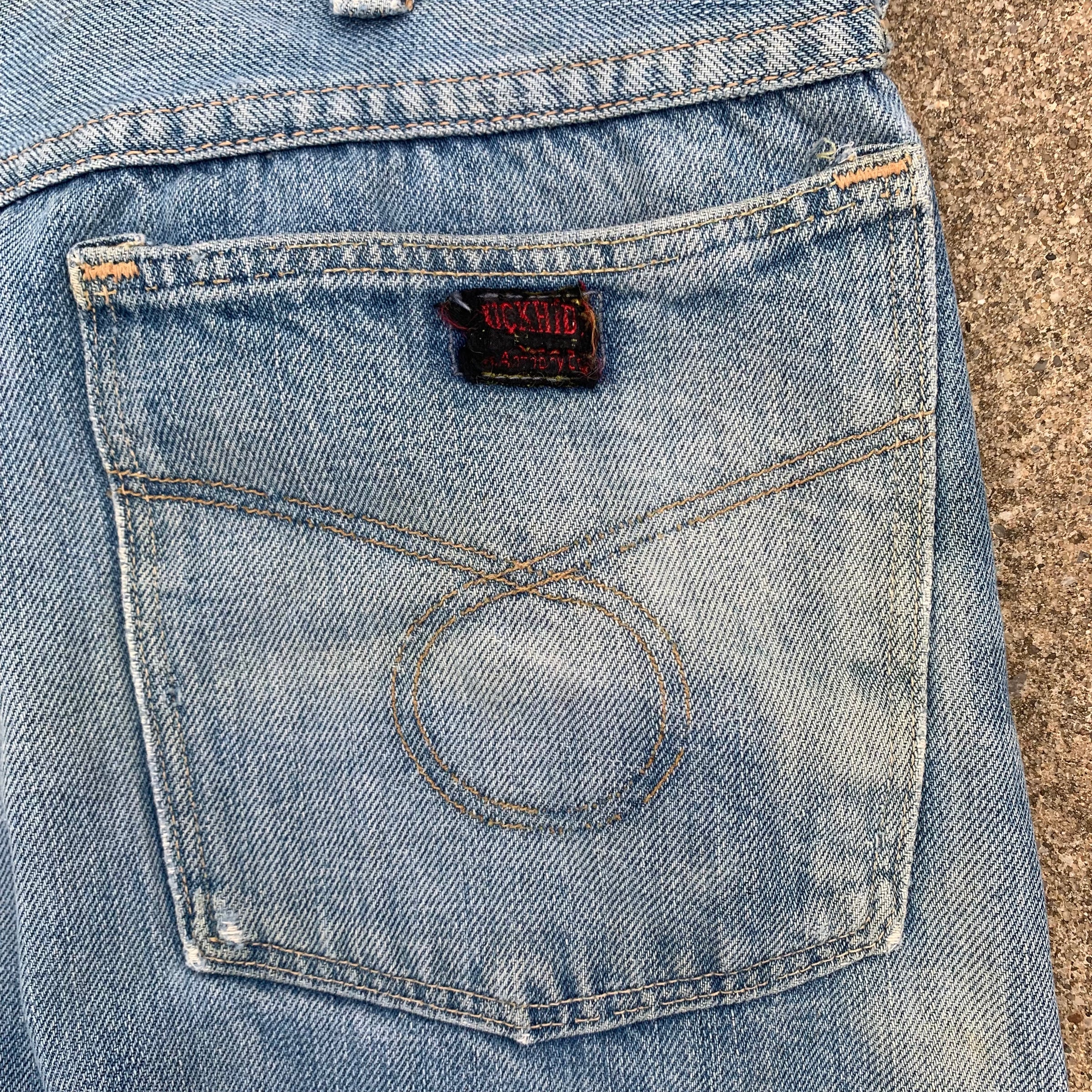 1950’s Anthony’s Buckhide Denim Jeans 32” x 29”