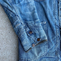 1950's Long L Lee 81-LJ Blanket Lined Denim Chore Coat 42 Regular