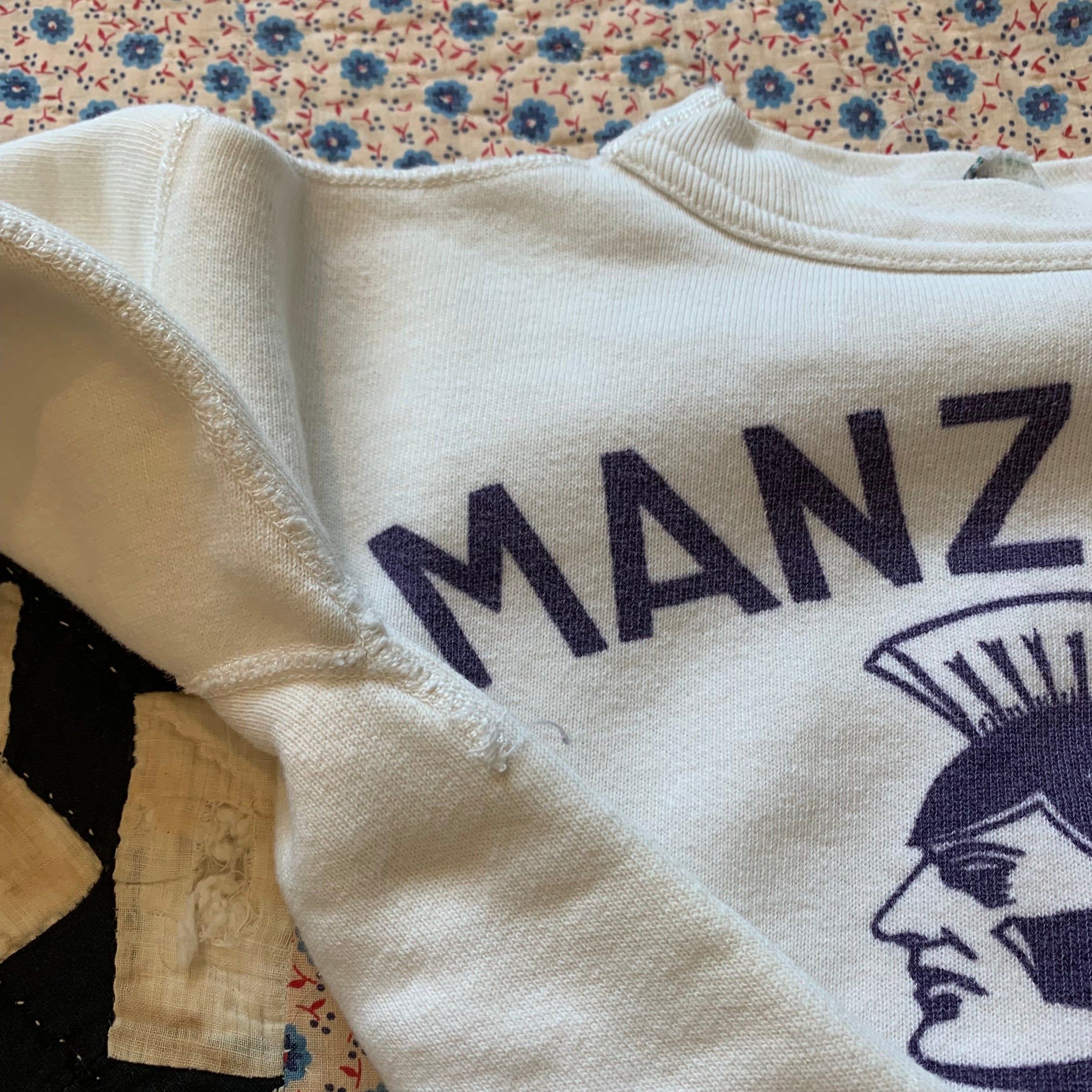 1950's Manzanita Spartans Single V Sweatshirt XS