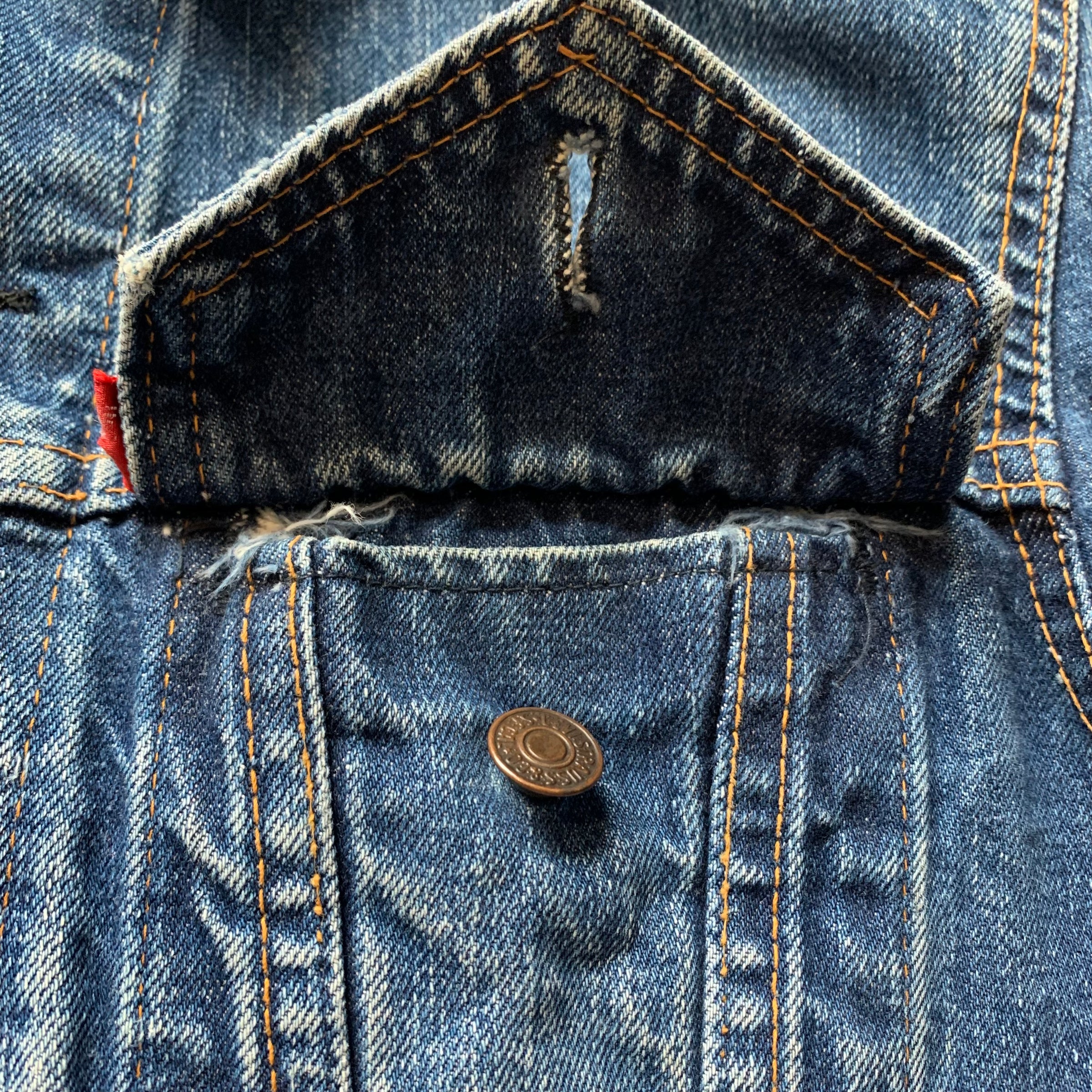 1960's Big E Levi's Type 3 Denim Jacket M/L