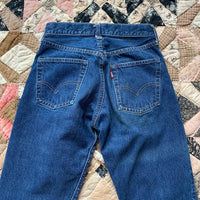 1968-71 Big E Levi’s 501 Redline Selvedge Denim Jeans 24” x 28”