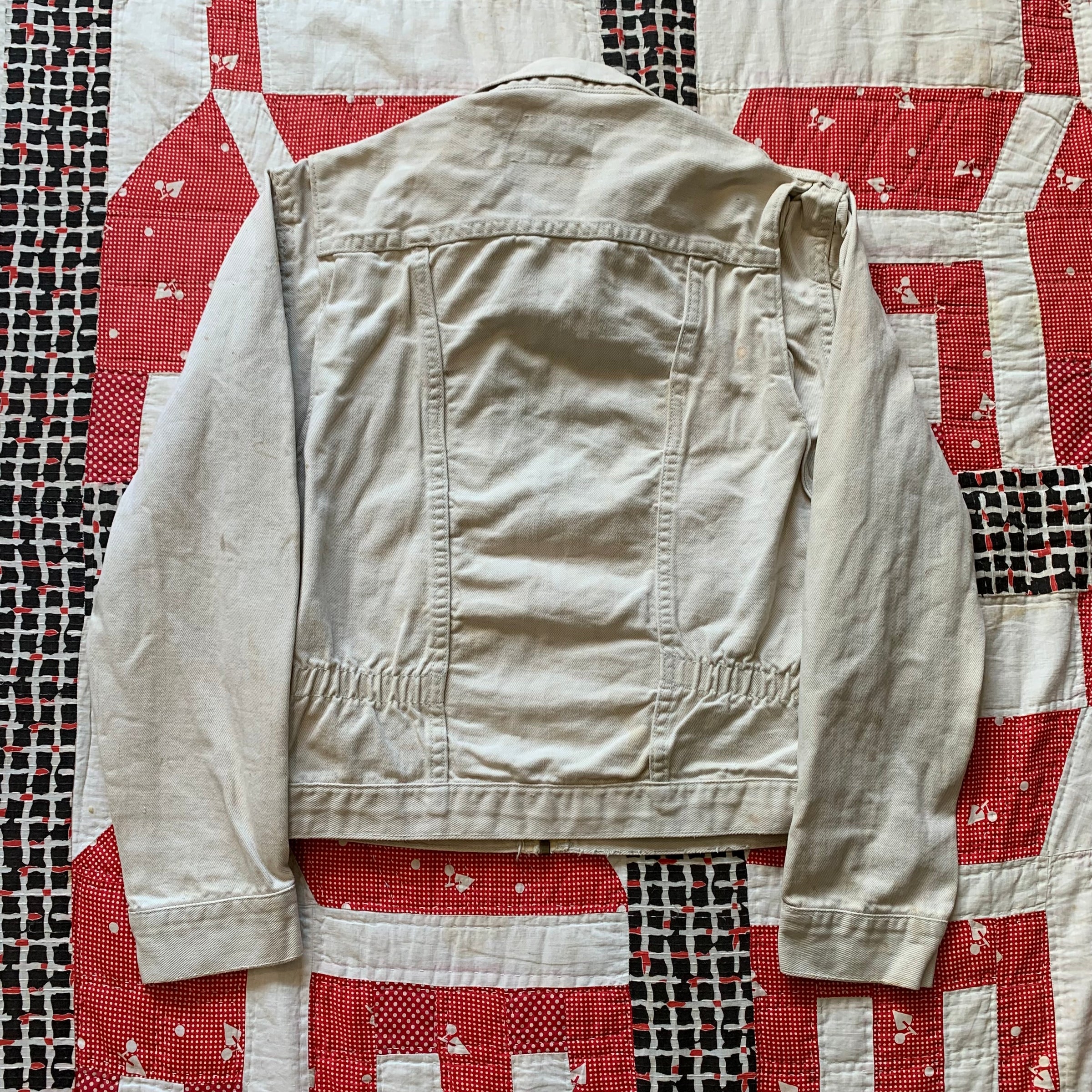 1960’s Wrangler Blue Bell Tan Denim Jacket 36