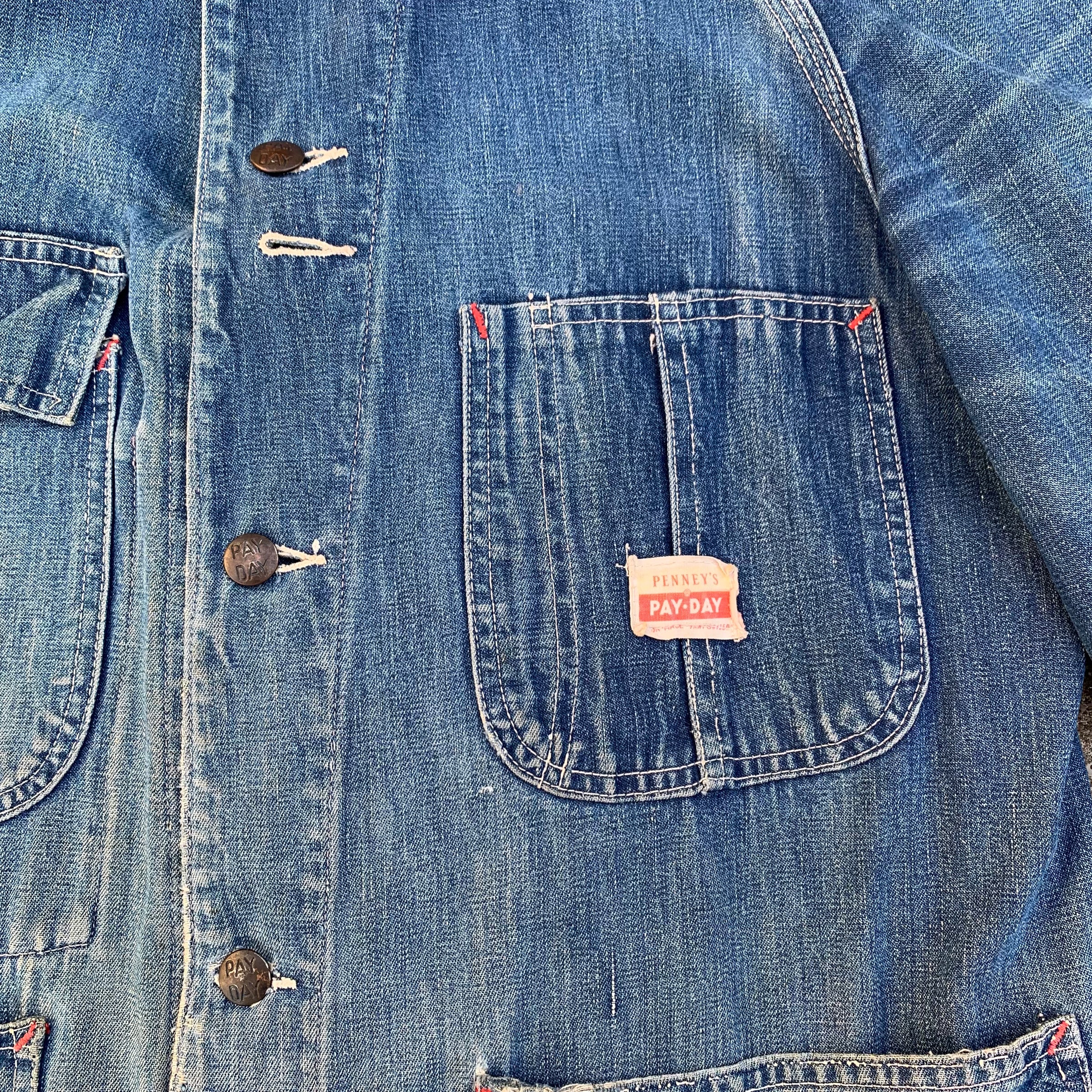 1950’s Payday Denim Chore Coat Medium