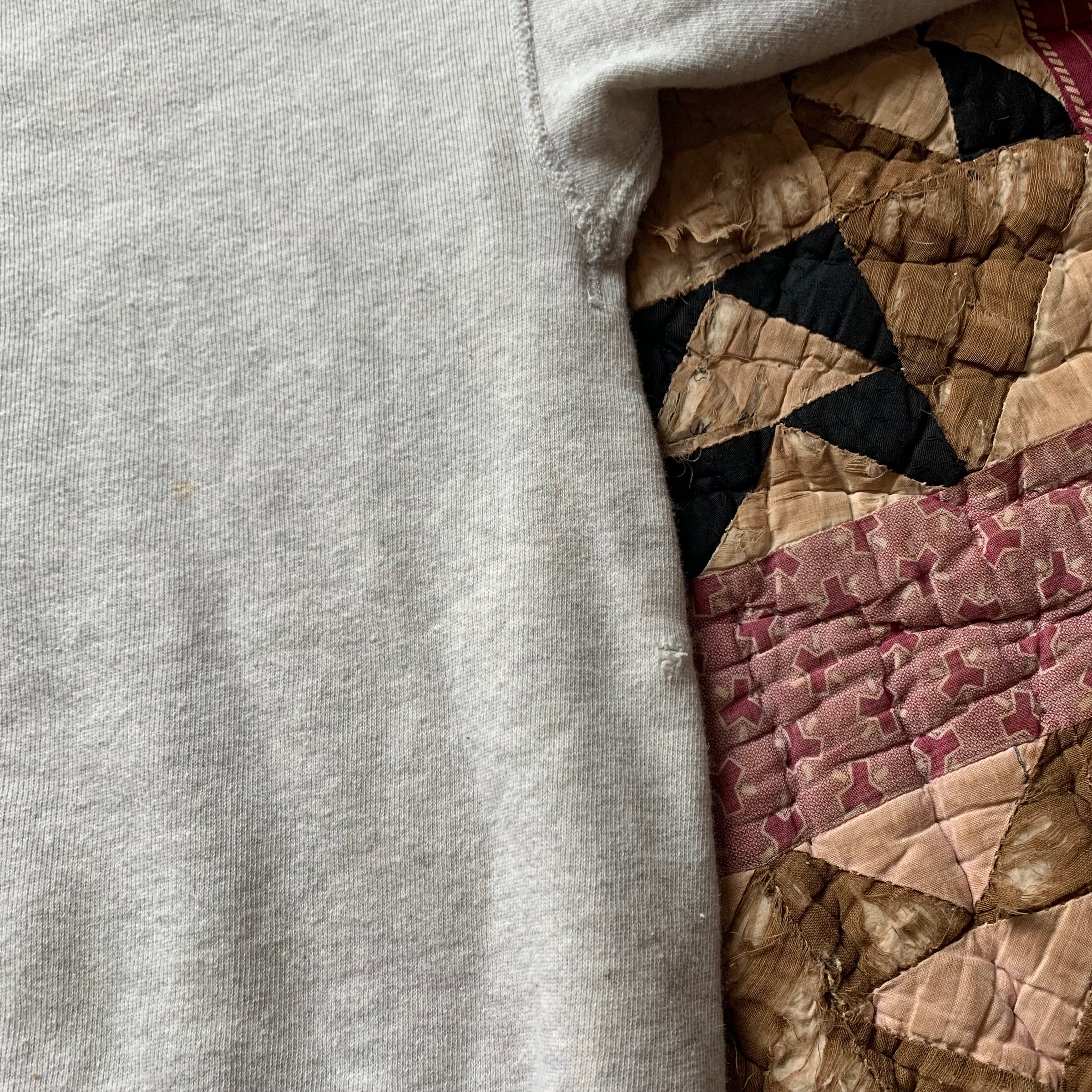 1950's Heather Grey Crewneck Sweatshirt M/L