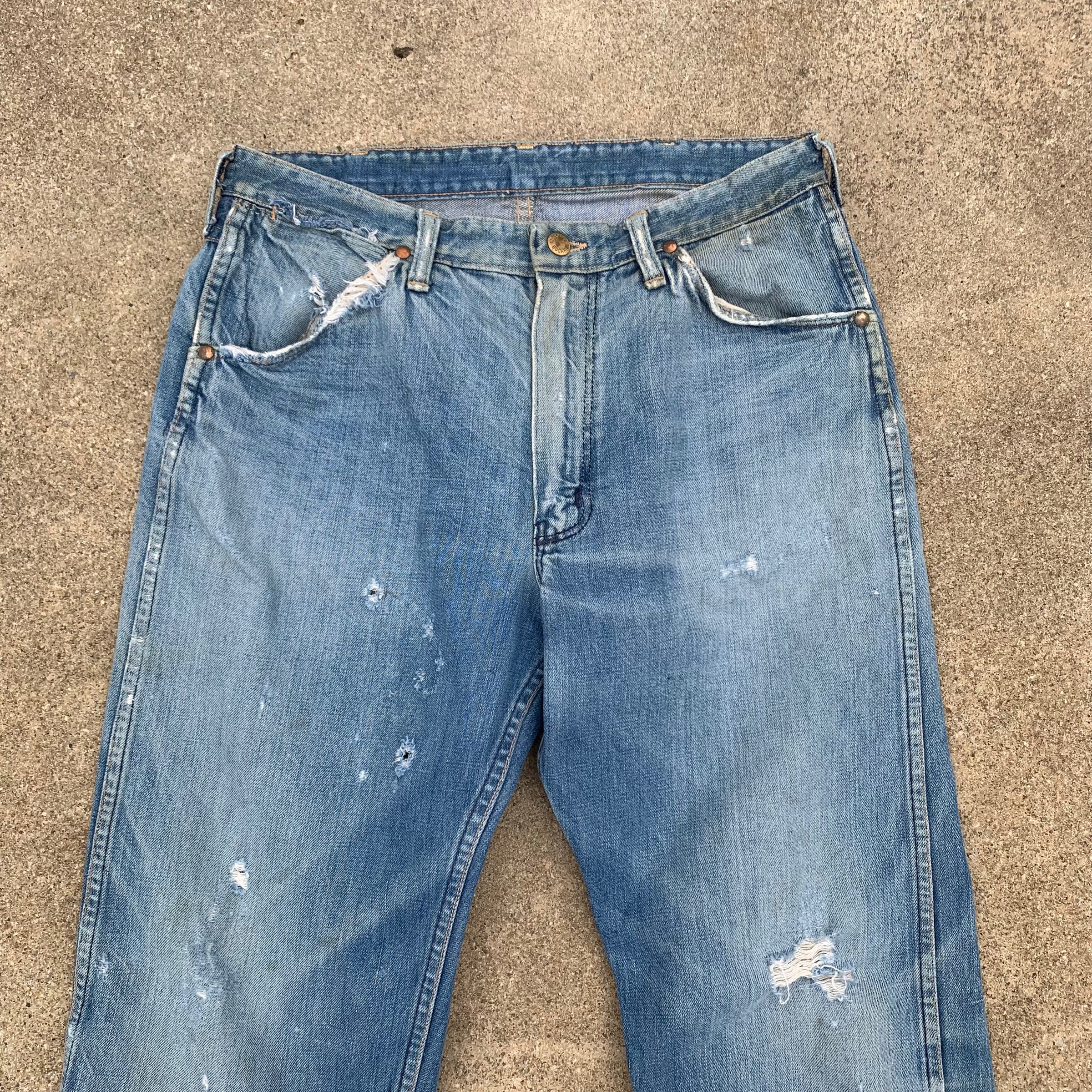 1950’s Anthony’s Buckhide Denim Jeans 32” x 29”