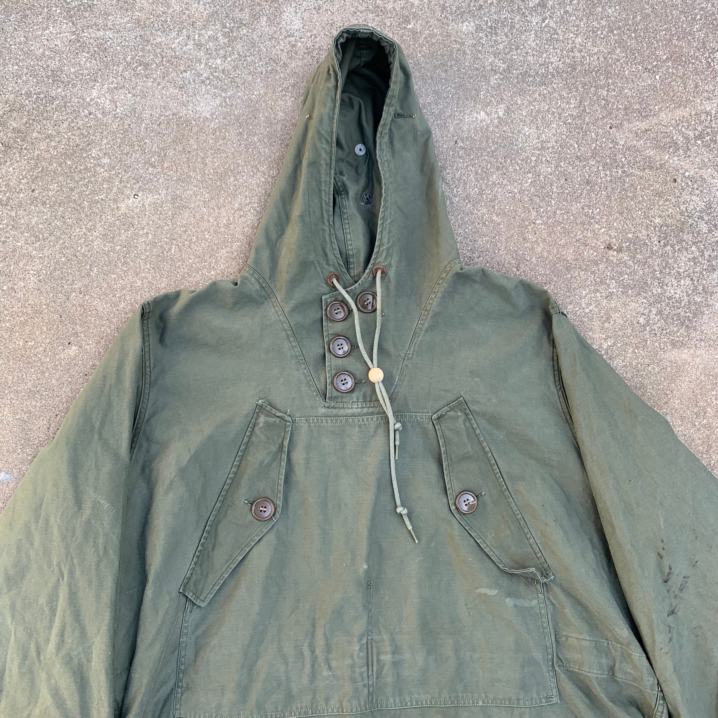 1940’s WWII Stenciled M-43 Field Parka