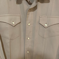 1940's Levi's Western Wear Pearl Button Gabardine Shirt Large