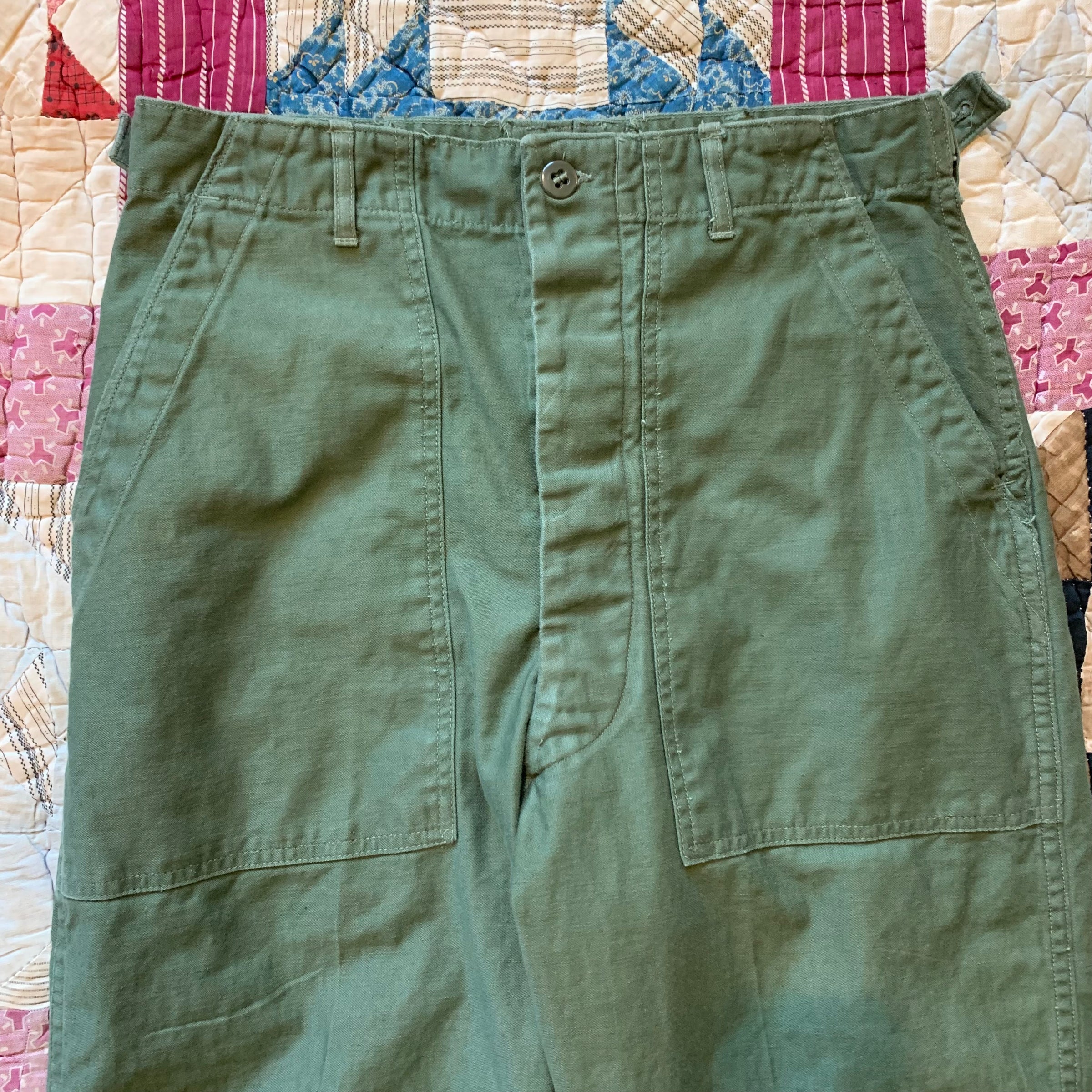 1950's/60’s OG-107 Fatigue Pants 27"-31" x 31.5"