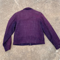 1950’s Purple Gabardine Ricky Jacket Small