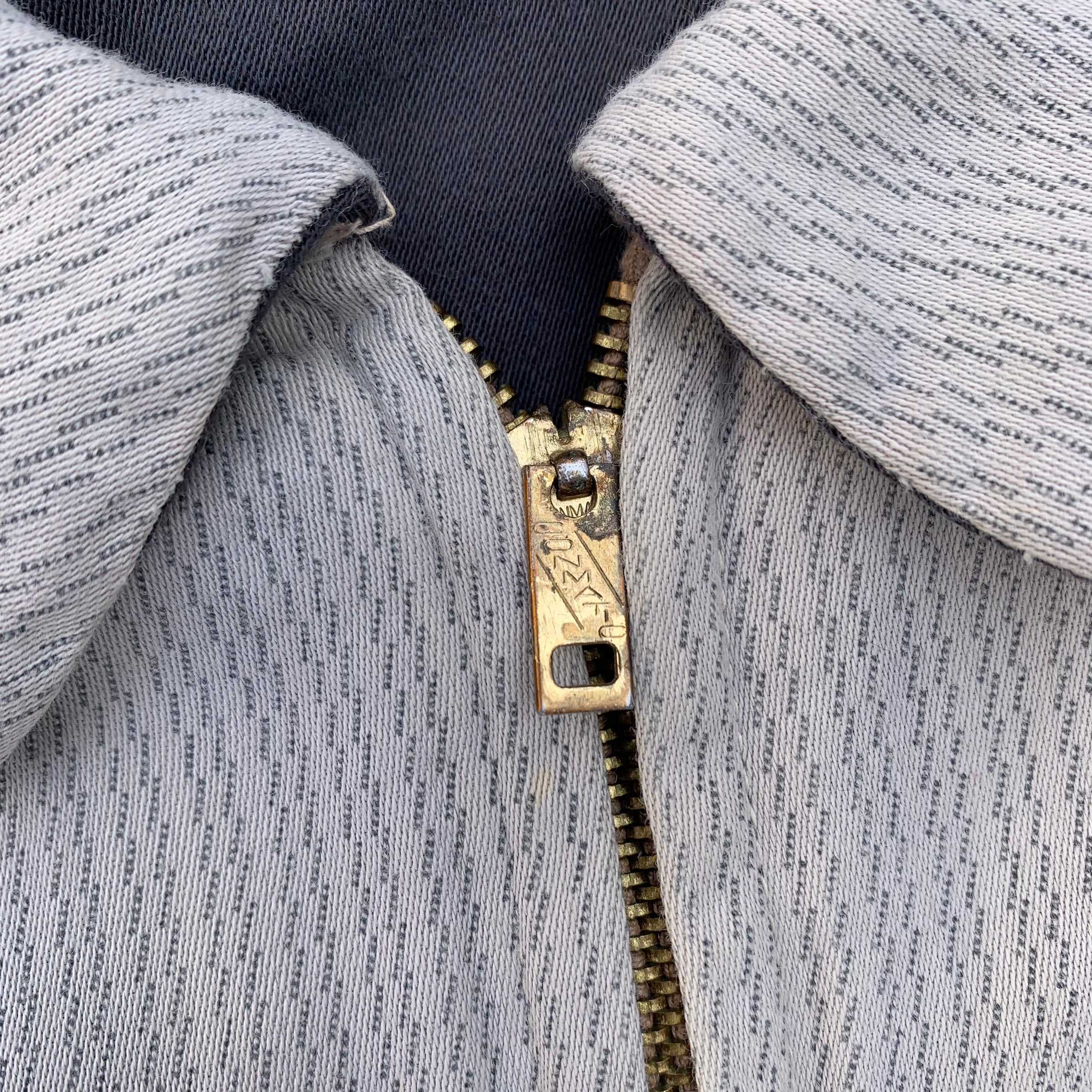 1950’s Grey Reversible Gabardine Ricky Jacket Medium