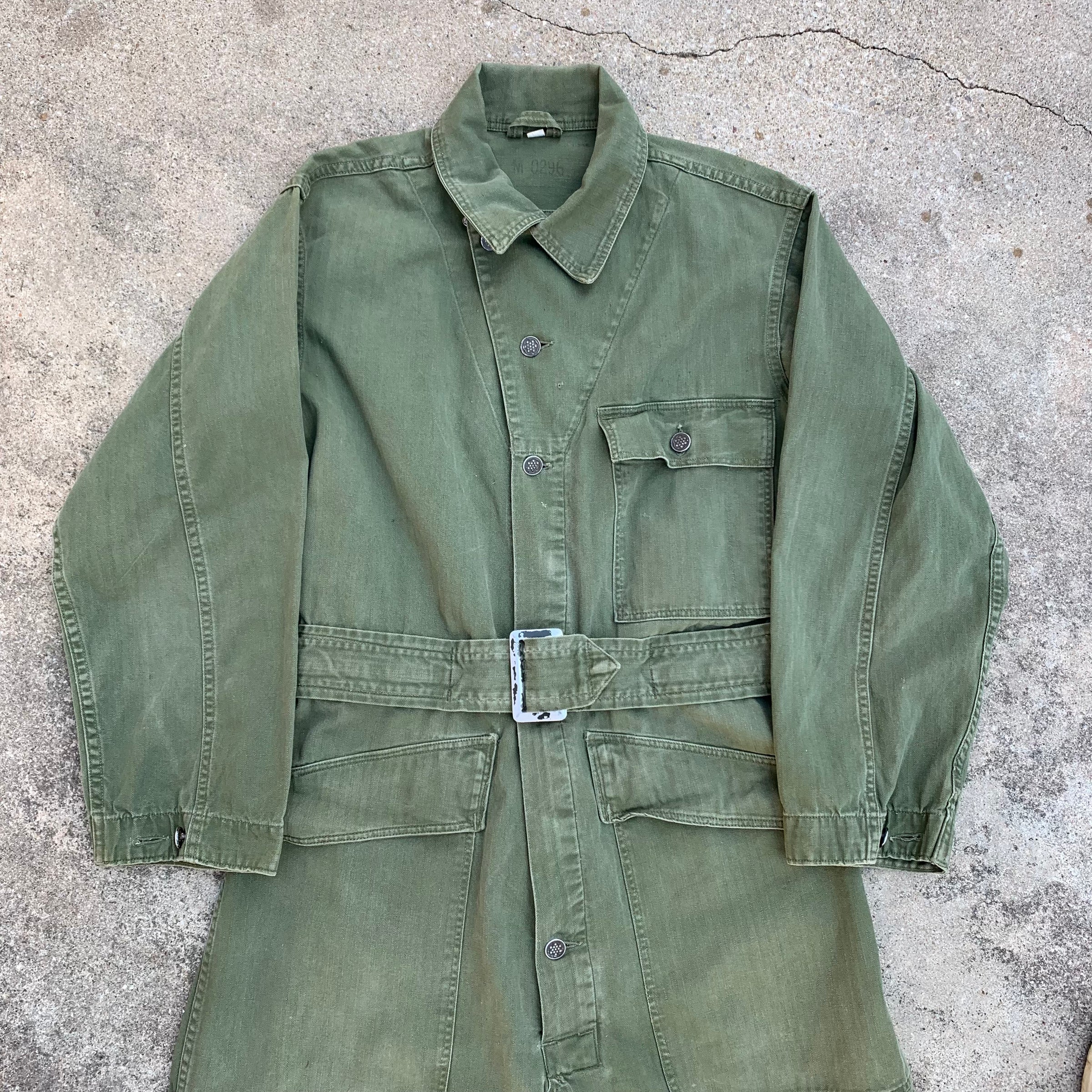 1950’s US Army HBT Coveralls Small