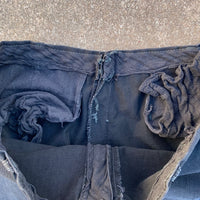 1940’s/50’s Overdyed Black Work Pants 35” x 28”