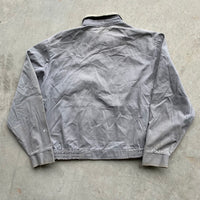 1950’s Thrashed Grey Cotton Work Jacket Large