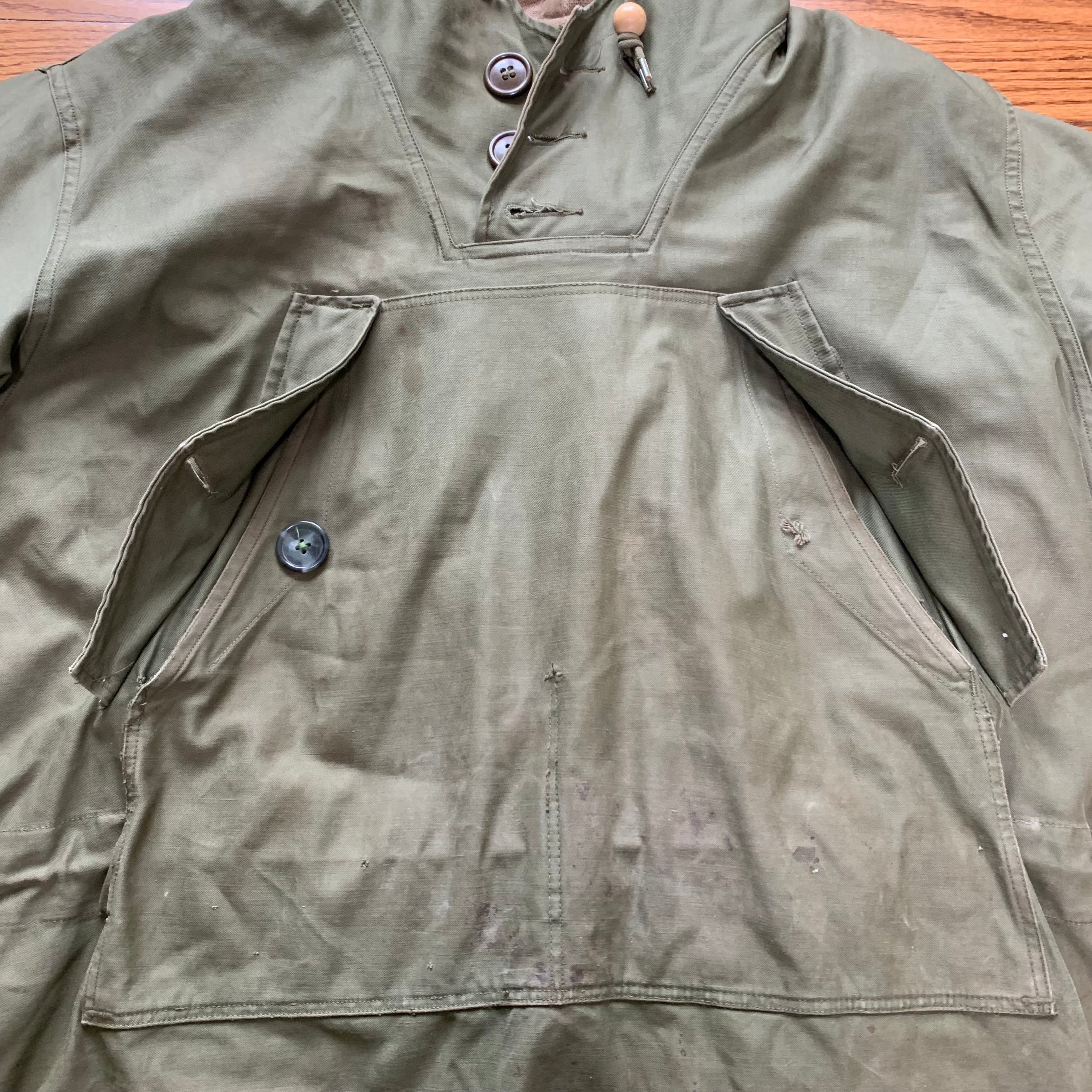 1940’s WWII M-43 Pile Lined Parka XL