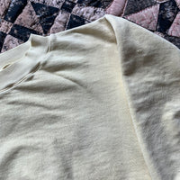 1950's Yellow Crewneck Sweatshirt Medium