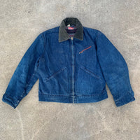 1950’s Pioneer Blanket Lined Denim Work Jacket Medium