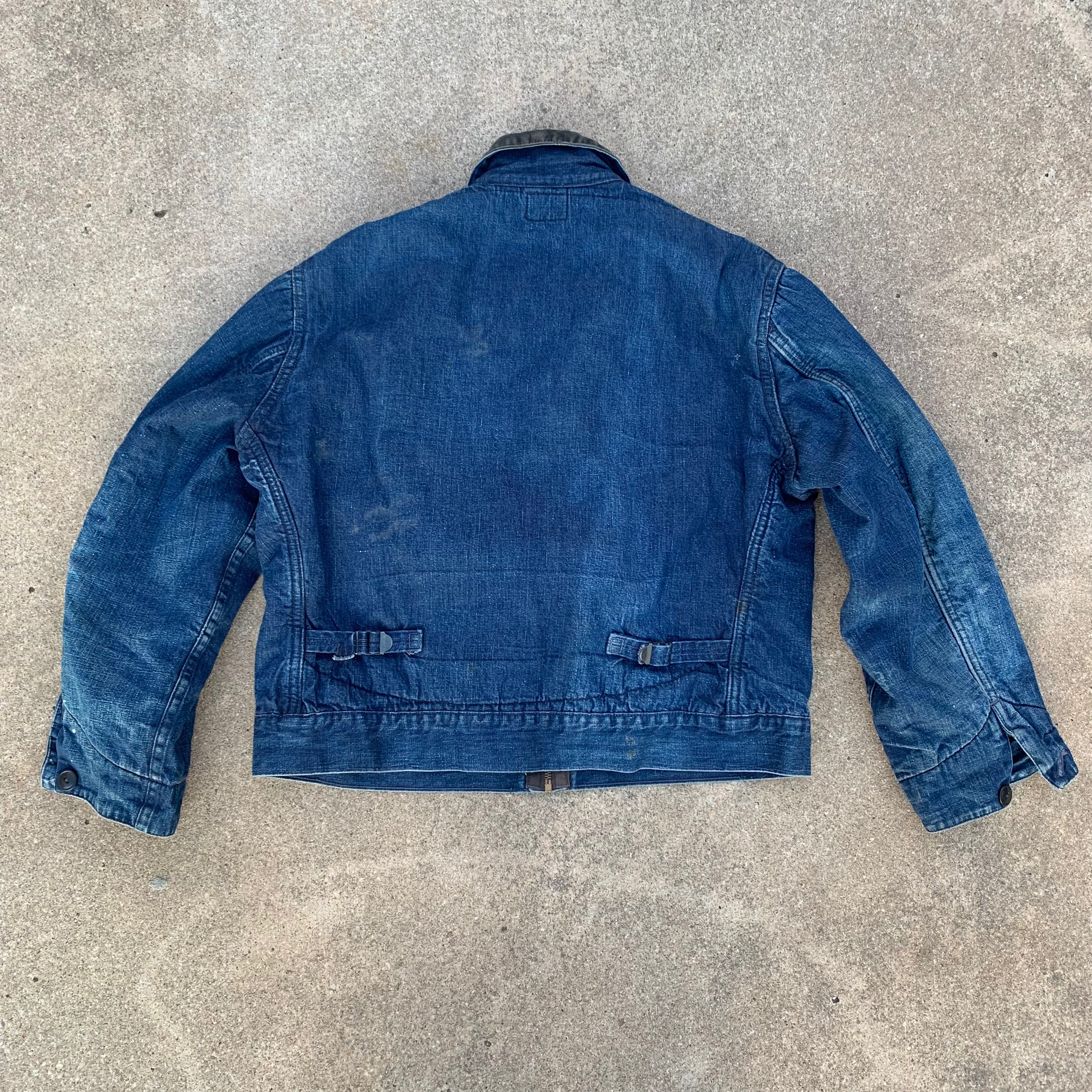 1950’s Pioneer Blanket Lined Denim Work Jacket Medium