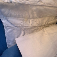 1940’s/50’s Light Blue Boat Cloth Work Pants 35” x 30.5”