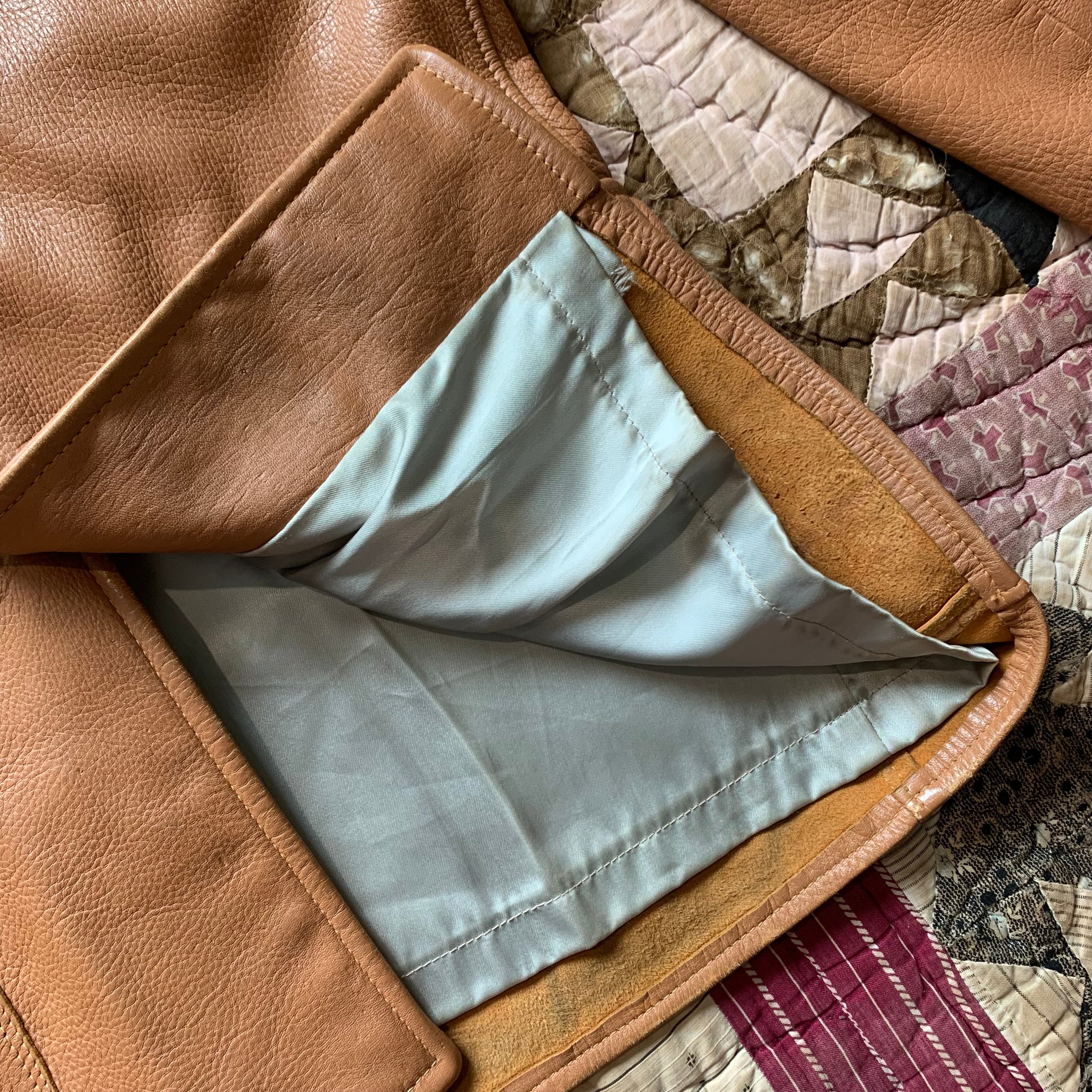 1960's Deerskin Leather Jacket Medium