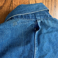 1950's Penney's Big Mac Sanforized Denim Chore Coat L/XL