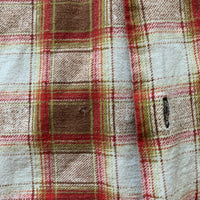 1960's/70's Woodchopper Plaid Printed Flannel Shirt Medium
