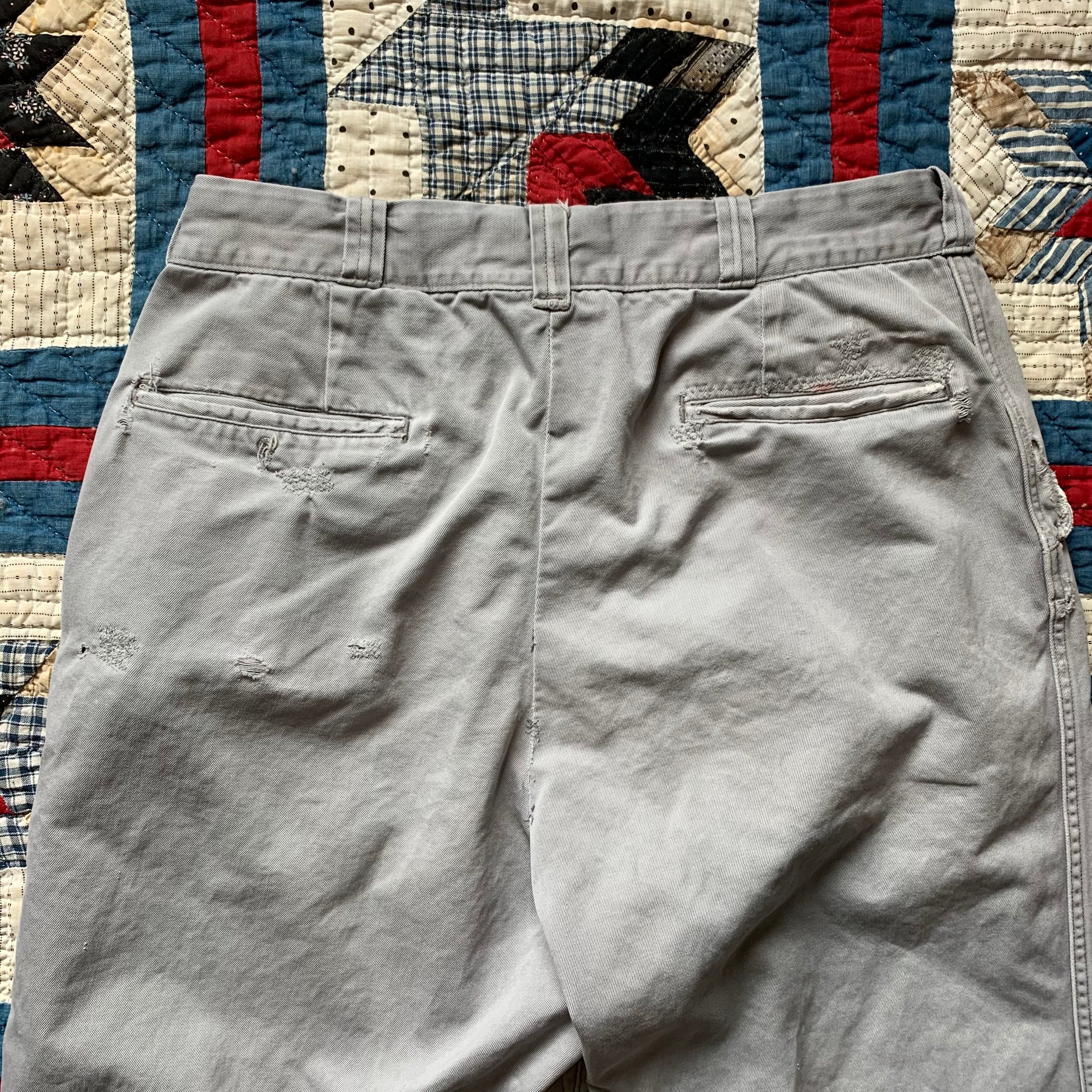 1950's Penney's Big Mac Army Cloth Work Pants 31" x 28"