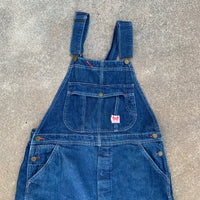 1950’s Fly’s Low-back Denim Overalls 36" x 31.5"