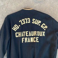 1950’s/60’s USAF French Souvenir Wool Varsity Jacket Large