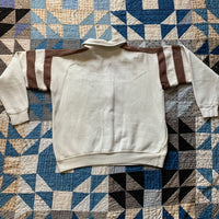 1960's French Quarter Zip Sweatshirt with D Pockets Large
