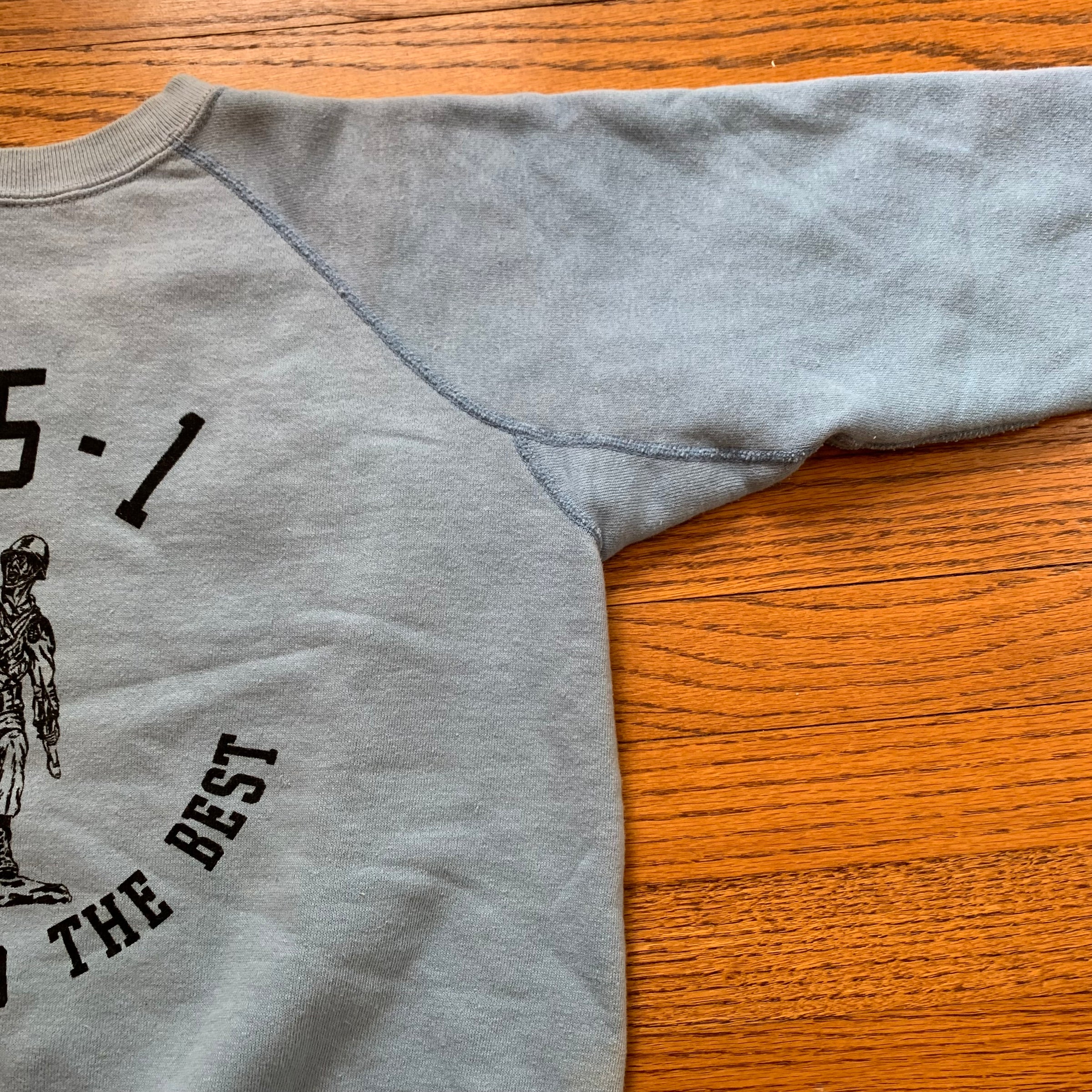 1960's C-5-1 Military Crewneck Sweatshirt Medium