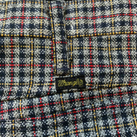 1960's/70's Wrangler Cotton Plaid Flared Trousers 33" x 31"