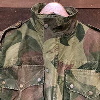 1950’s 1956 Belgian Brushstroke Camo Paratrooper Jacket Large