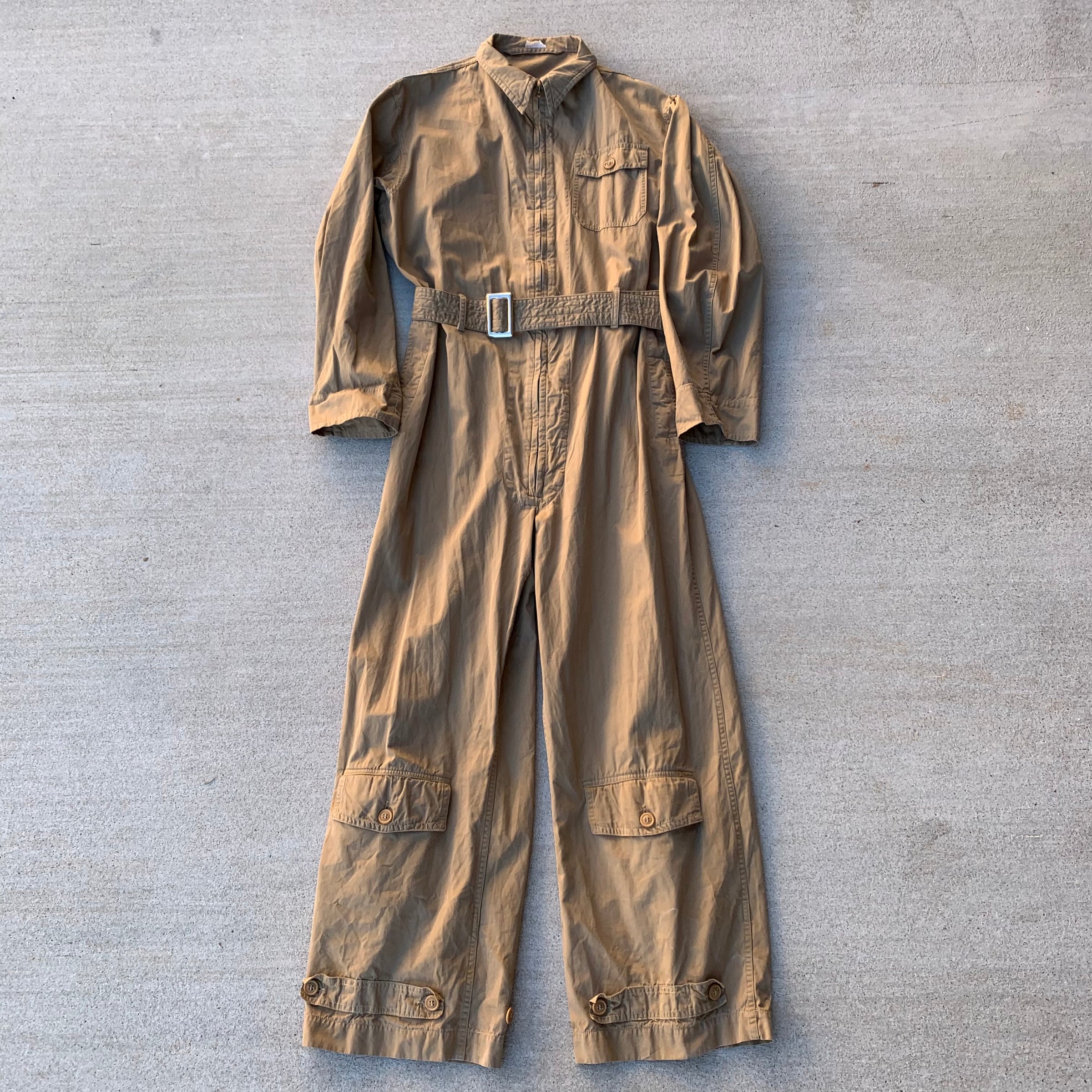 1940’s WWII US Navy M-246A Khaki Summer Flight Suit