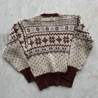 1940’s/50’s Jantzen Wool Snowflake Sweater Size 38