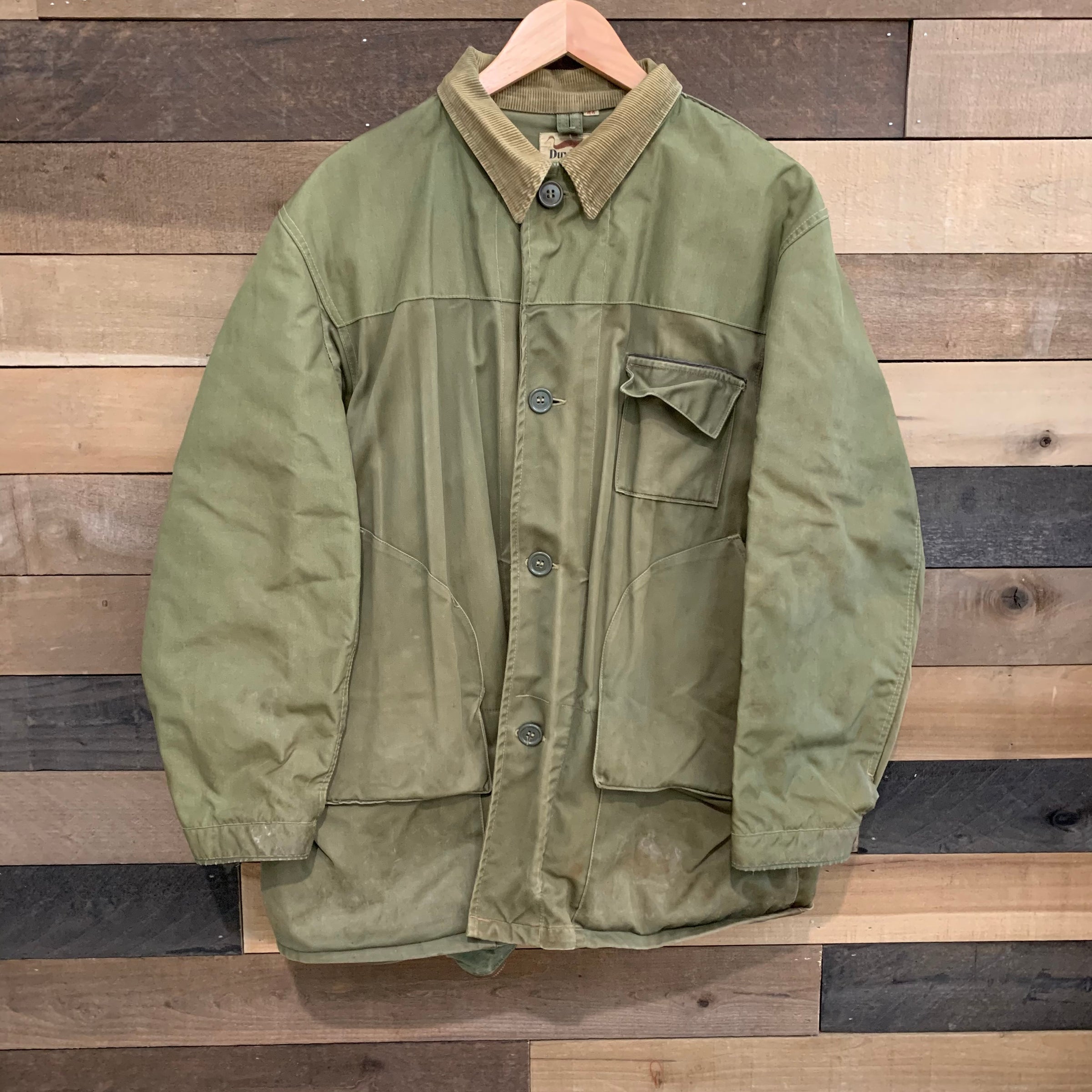1960’s Army Green Duxbak Montana Cloth Hunting Jacket L/XL