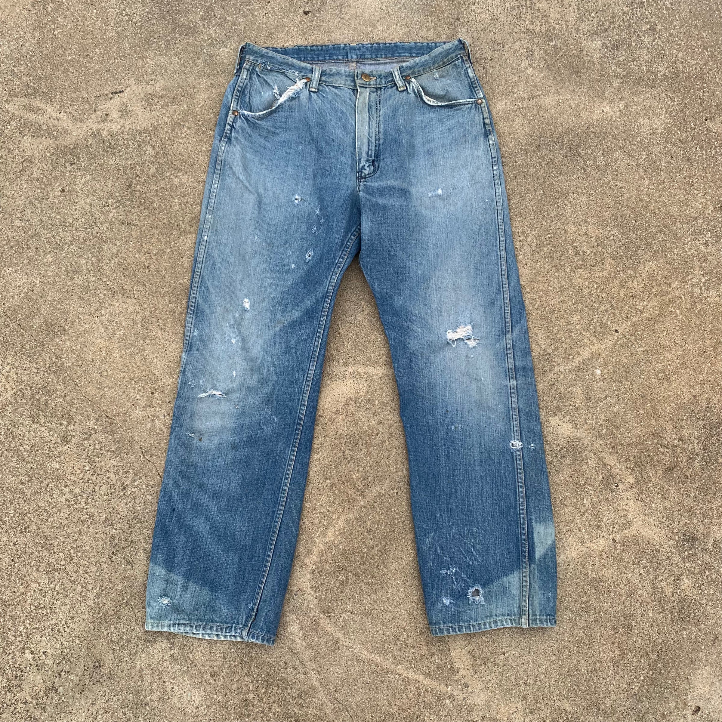 1950’s Anthony’s Buckhide Denim Jeans 32” x 29”