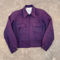 1950’s Purple Gabardine Ricky Jacket Small