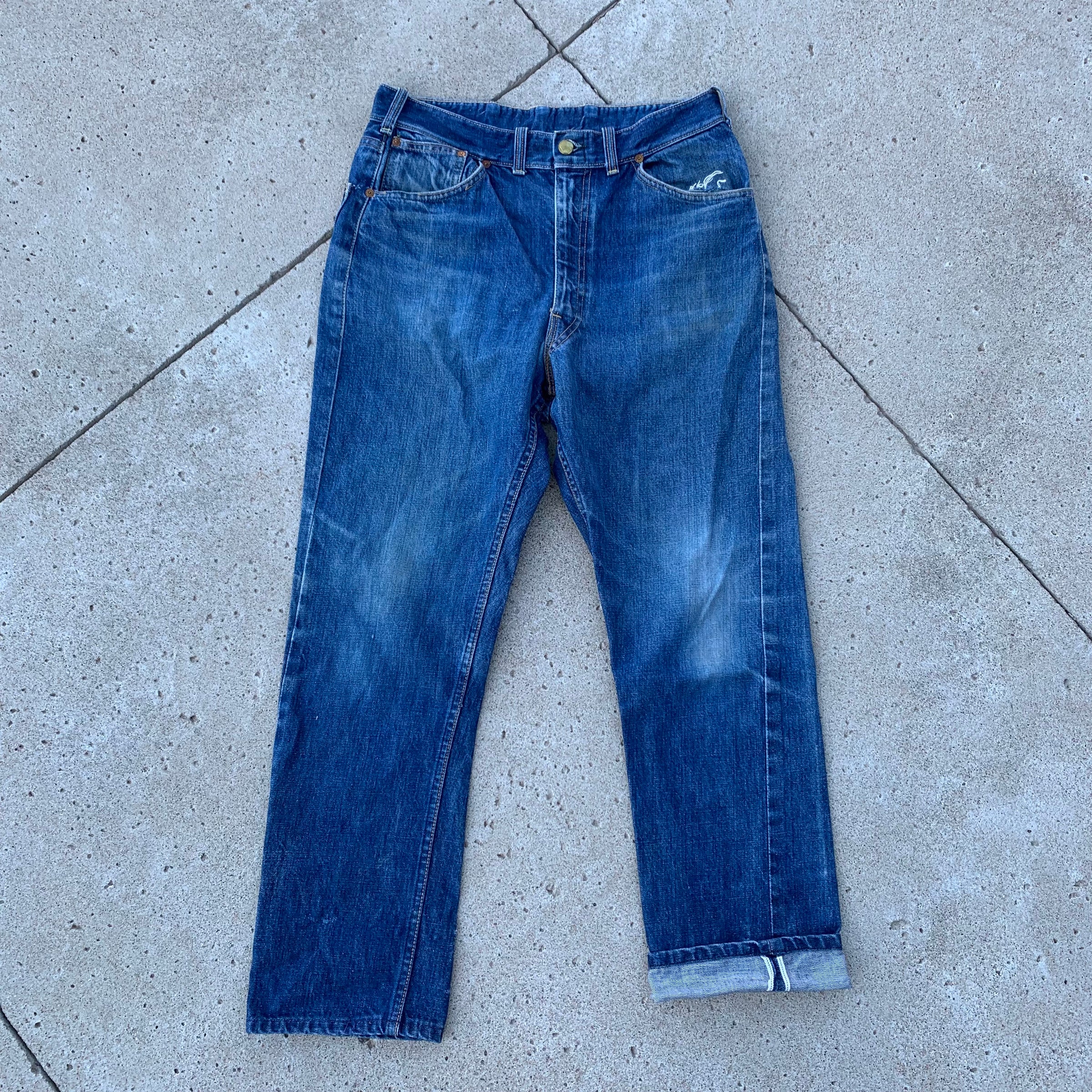 1960’s Buckaroo Big Smith Selvedge Denim Jeans 32” x 28.5”