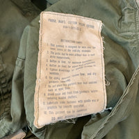 1960's Vietnam War Era M-51 Fishtail Parka Shell M/L