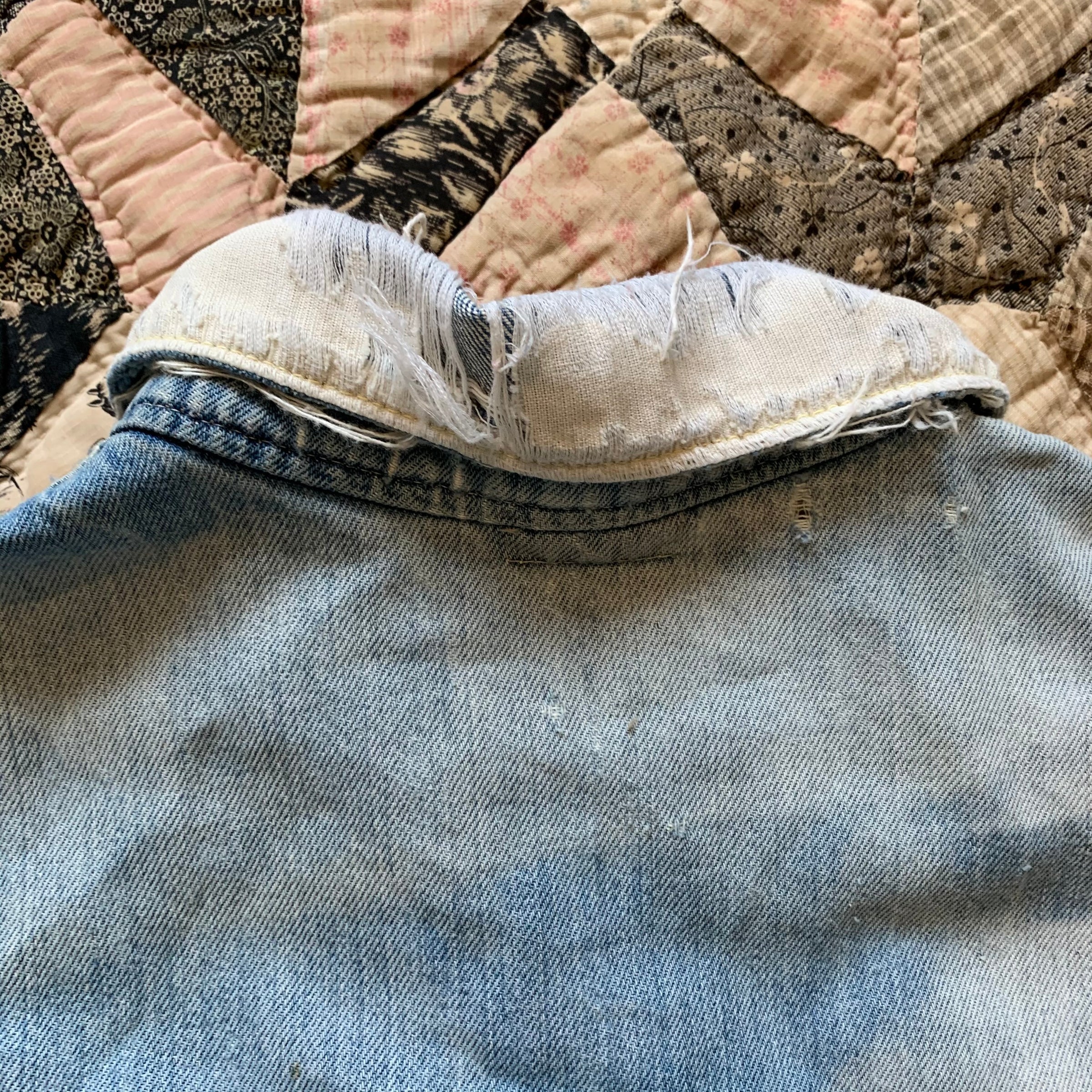 1960's Buckaroo by Big Smith Thrashed Denim Jacket Medium