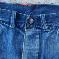 1940’s Repaired Donut Button Carpenter Jeans 32” x 30.5”