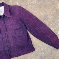 1950’s Purple Gabardine Ricky Jacket Small