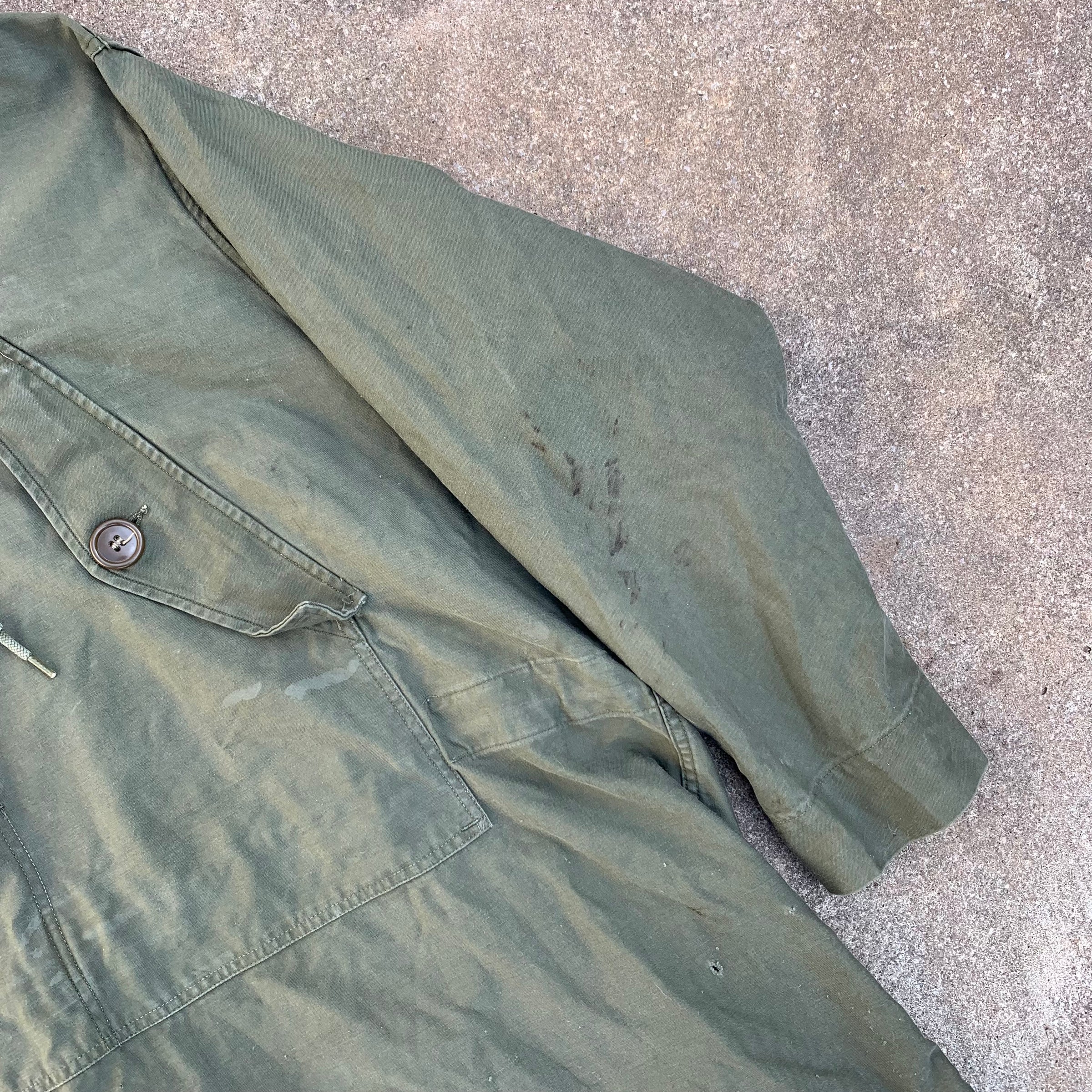 1940’s WWII Stenciled M-43 Field Parka