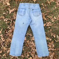 1960's Half Selvedge Button Fly Lee Riders Jeans 30.5" Waist