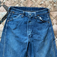 1950's Wrangler Blue Bell Sanforized Denim Jeans 26" x 29"